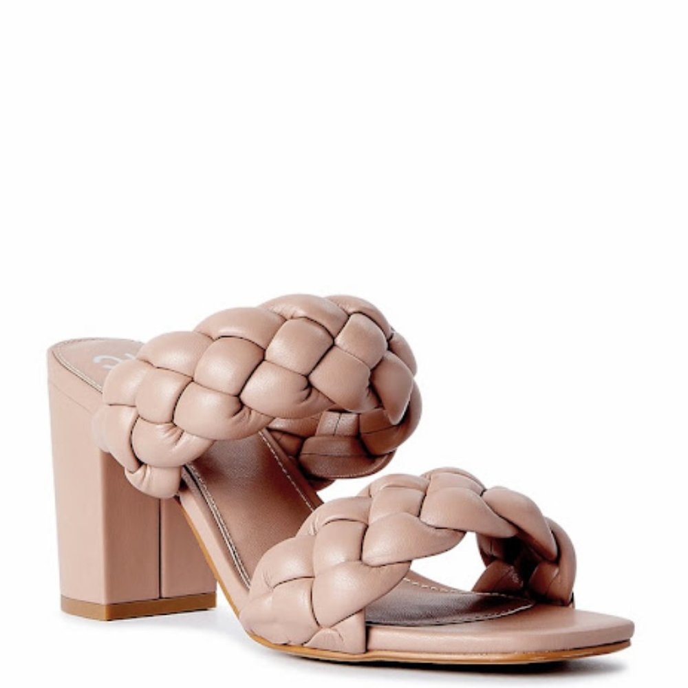 Madden NYC Women's Braided Heel Sandala Size 9 and 11 NEW in Box w/Tags - Picture 2 of 8